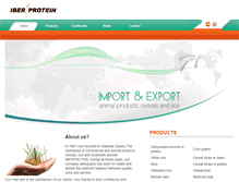 Tablet Screenshot of iberprotein.com